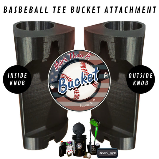 Baseball Tee Bucket Attachment