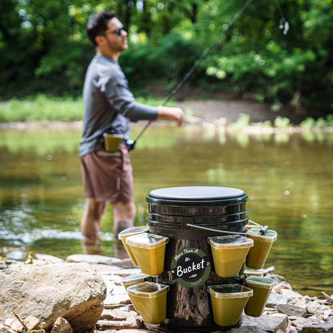 New Fishing Bucket Storage Bag Carp Fishing Lightweight Tackle