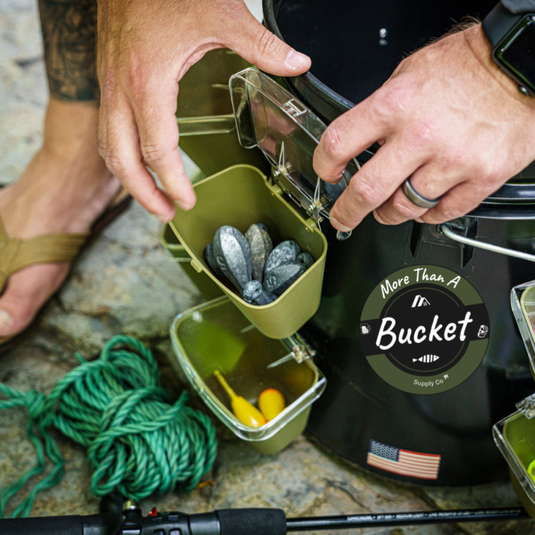 Fishing & Bait Buckets Buckets - The Tackle Box